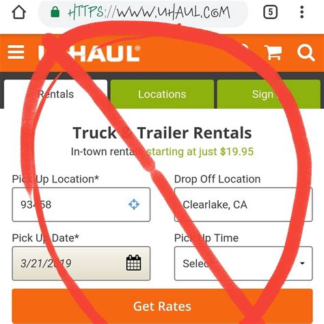 Click the appropriate rental from your pending reservations. . U haul cancel reservation